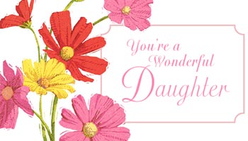 For Daughter Card Messages